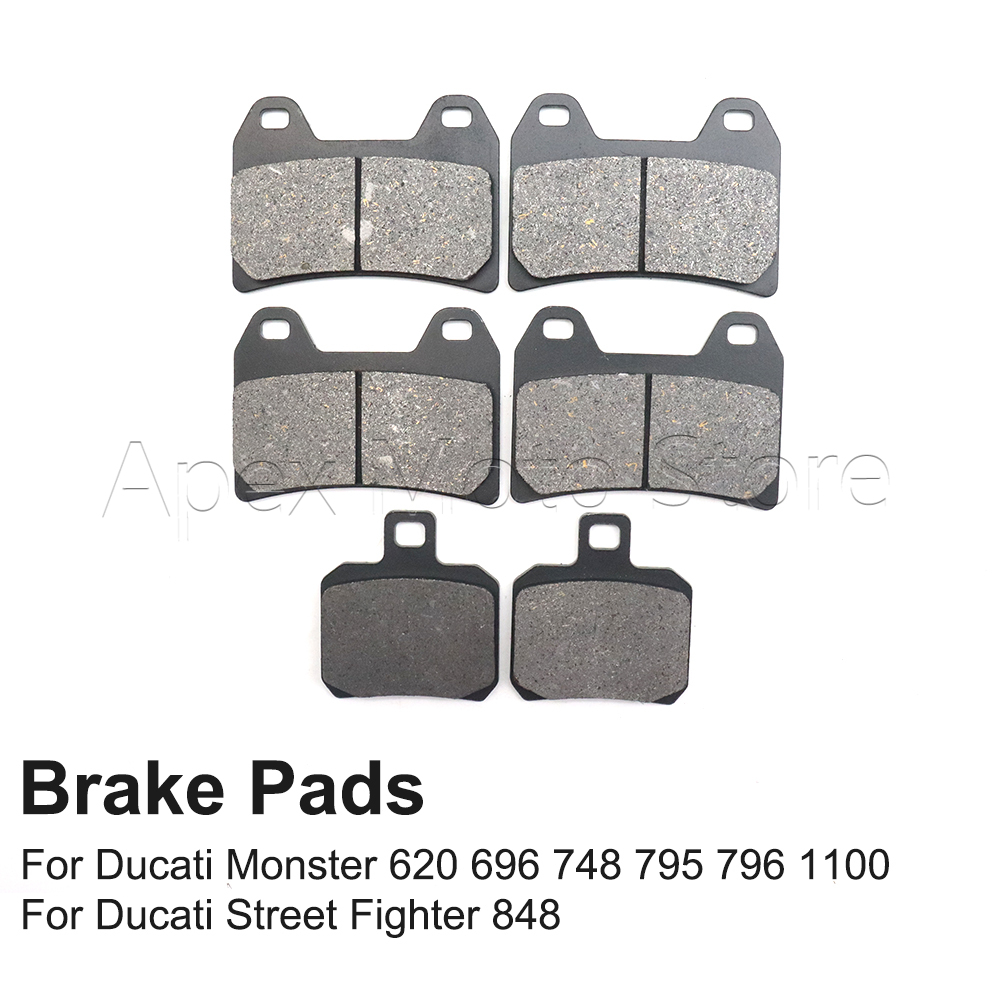 Motorcycle Brake Pads - Motorcycle Accessoies Front Rear Brake Pads