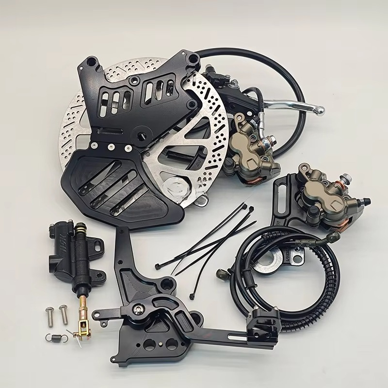Brake Rotor - Dual-Caliper Bracket + 240mm Rear Rotor