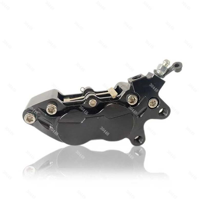 Brake Disc Motorcycle - Motorcycle CNC Four-Piston Brake Caliper Electric