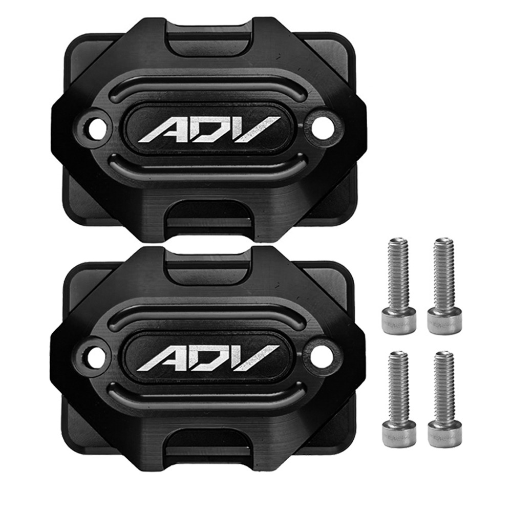 Brake Fluid - 2Pcs Aluminum Alloy Motorcycle Oil Cup