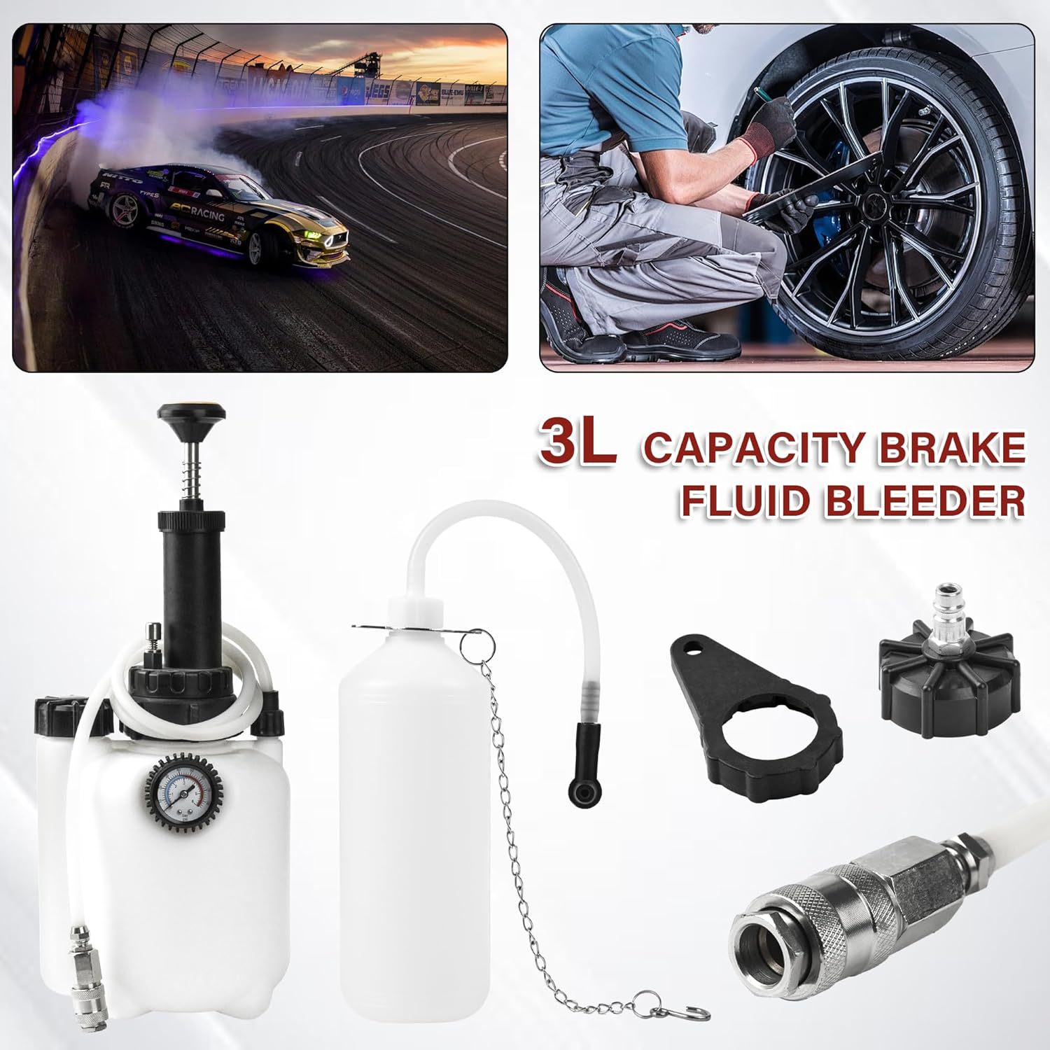 3L Large Capacity 1Set Brake O - Brake Fluid recension och pris