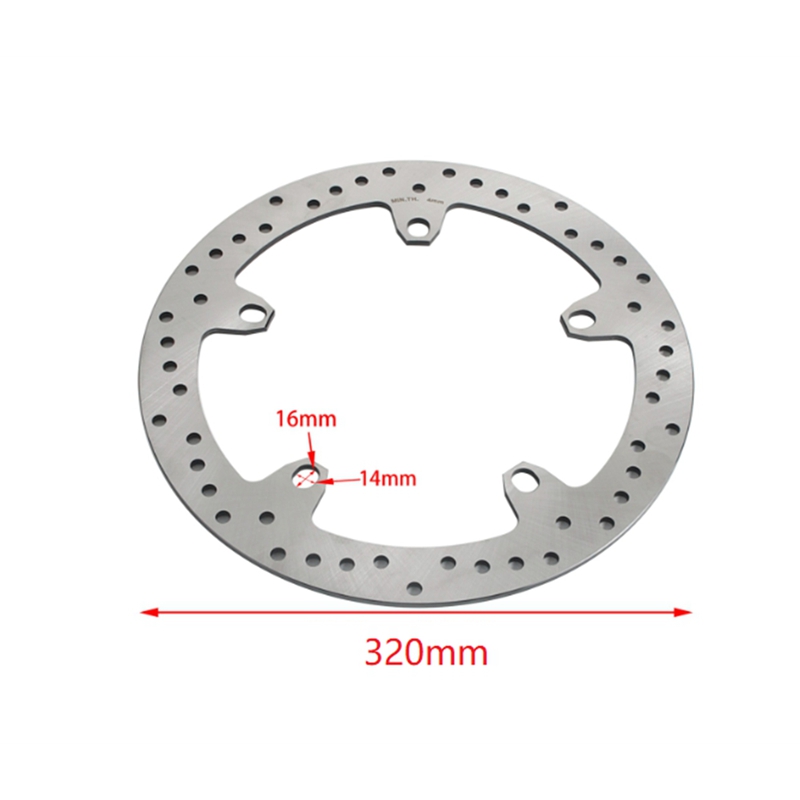 Super Sale 320mm Front Brake D - Brake Rotor recension och pris