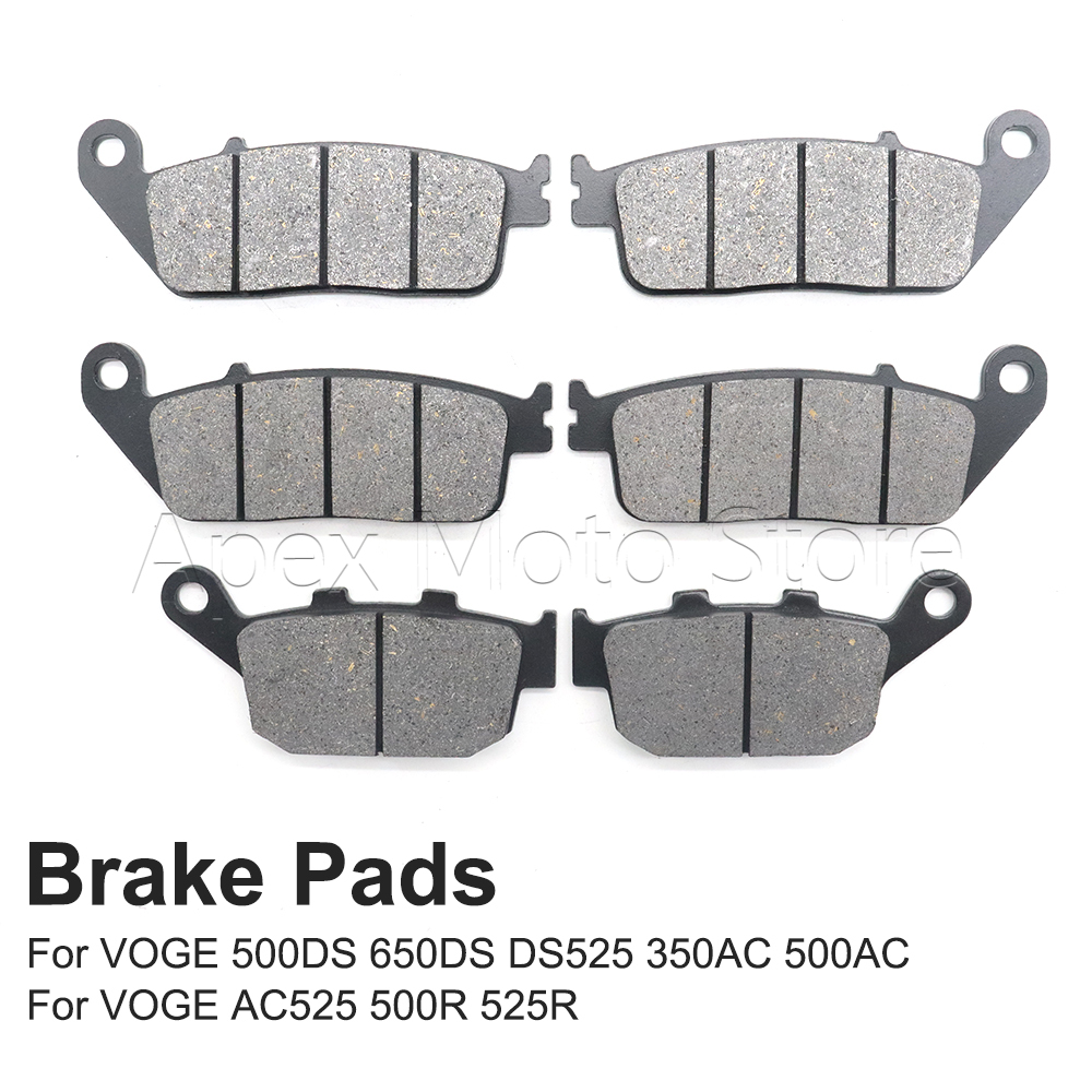 Front Rear Brake Pads For VOGE - Motorcycle Brake Pads recension och pris