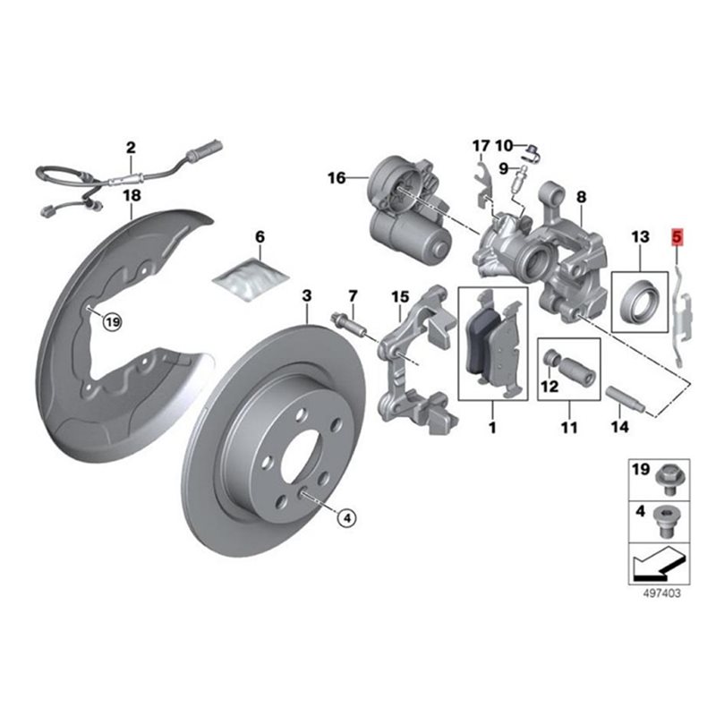 M11K-1Set Brake Caliper Kit 34 - Brake Caliper recension och pris
